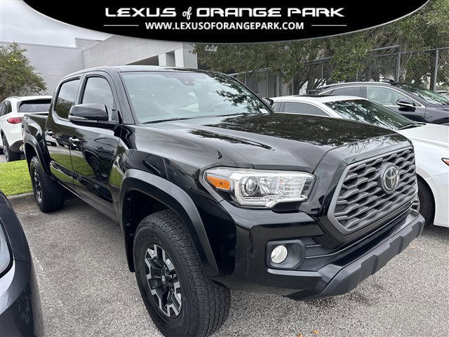 Midnight Black Metallic 2021 Toyota Tacoma Pickup Truck Four-Wheel Drive 6-Speed Manual Overdrive