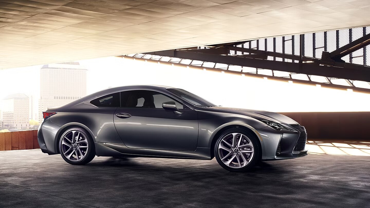 2025 Lexus RC Gray Parking Garage