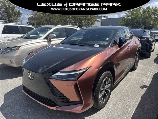 Red (Copper Crest Black) 2024 Lexus RZ 450e Premium AWD with 18 inch Wheels SUV / Crossover All-Wheel Drive 1-Speed Automatic