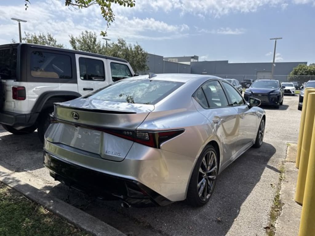 Certified 2025 Lexus IS 350 F SPORT SEDAN
