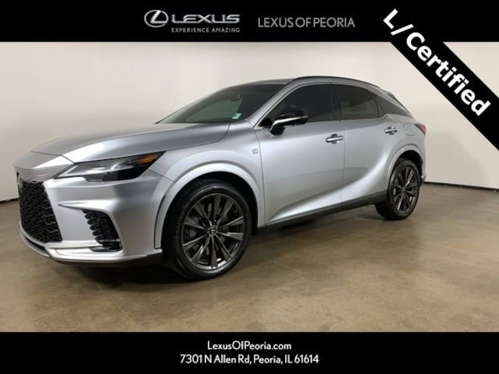 Certified 2024 Lexus RX 350 F SPORT HANDLING AWD Sport Utility