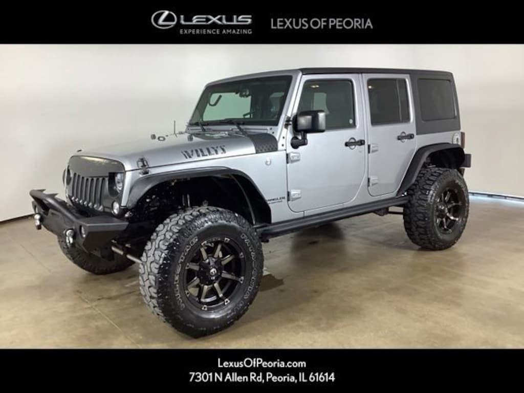 Used 2017 Jeep Wrangler Unlimited Willys Wheeler