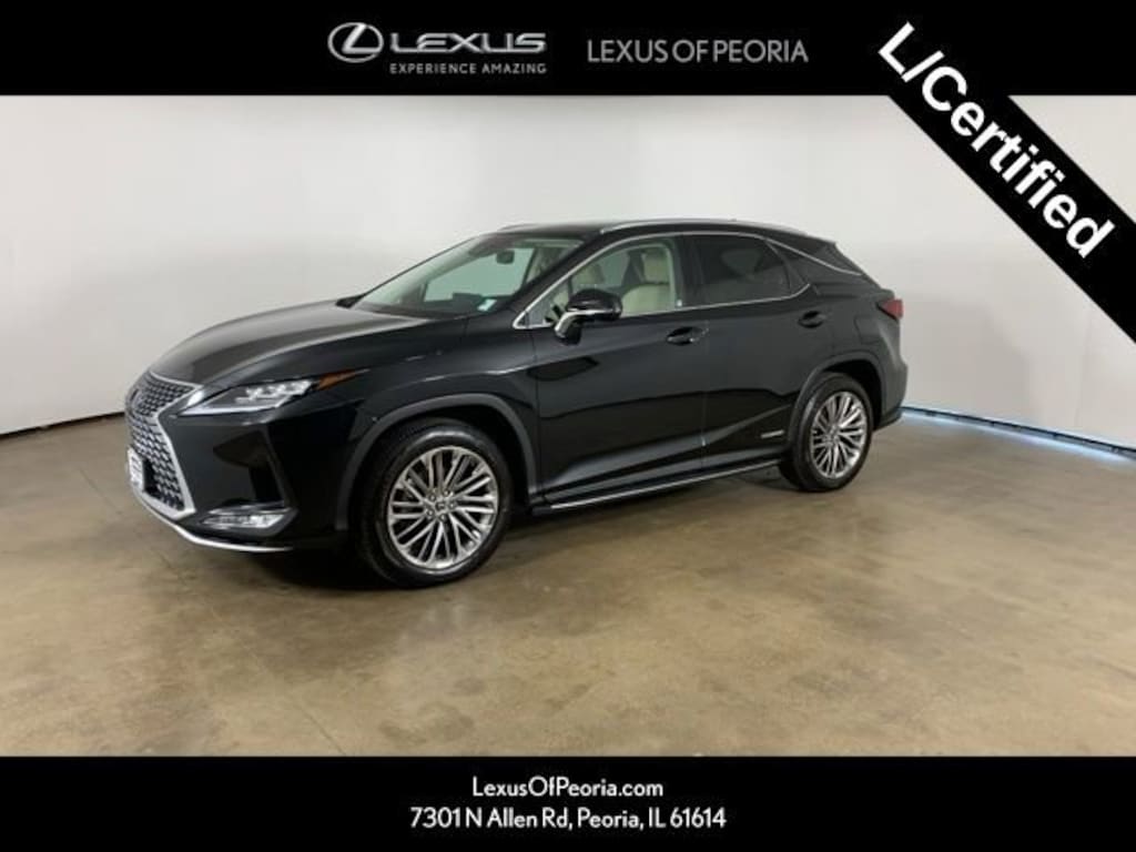 Certified 2022 Lexus RX 450h AWD Sport Utility