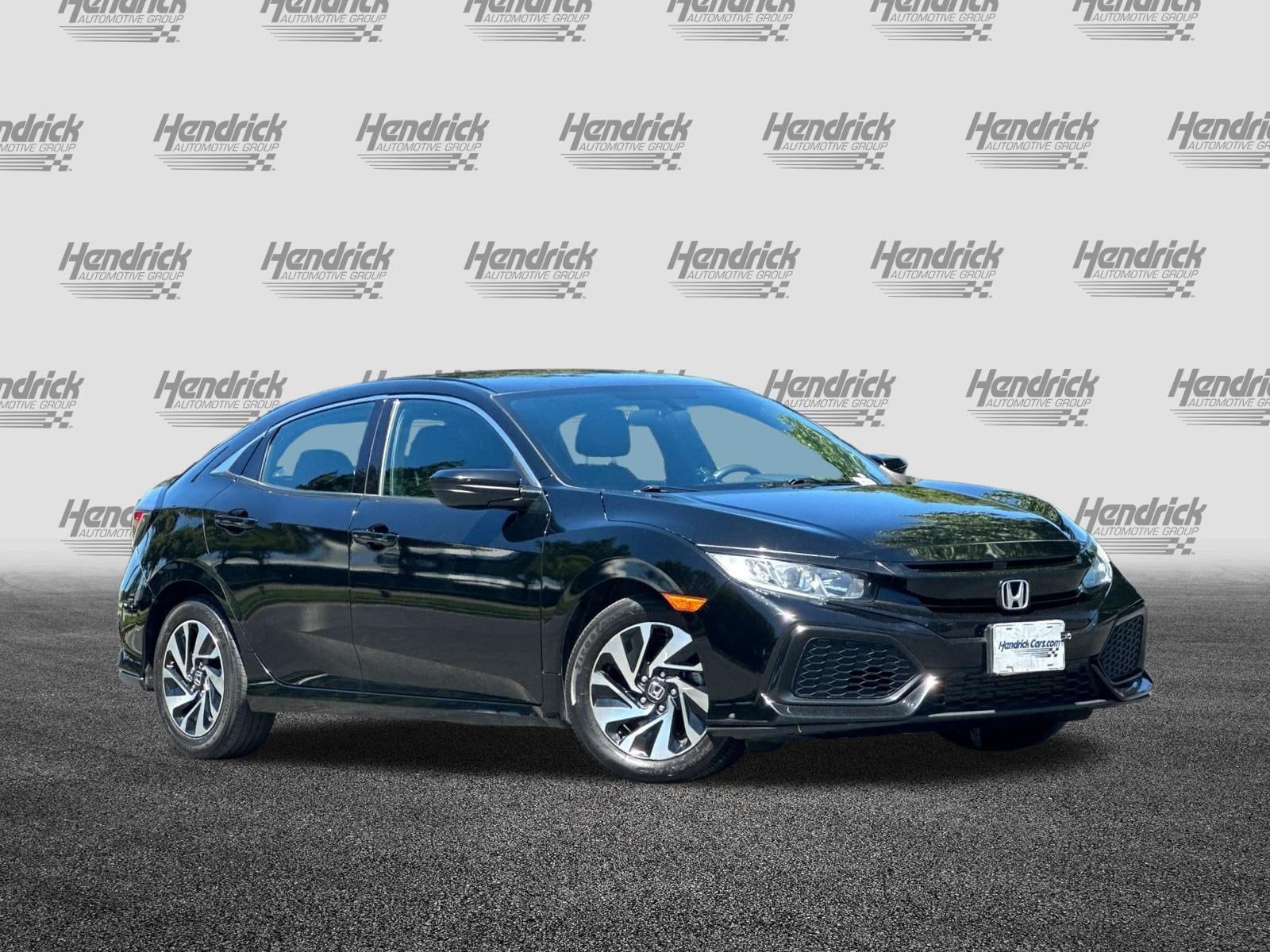 Used 2017 Honda Civic Hatchback LX with VIN SHHFK7H28HU411063 for sale in Pleasanton, CA