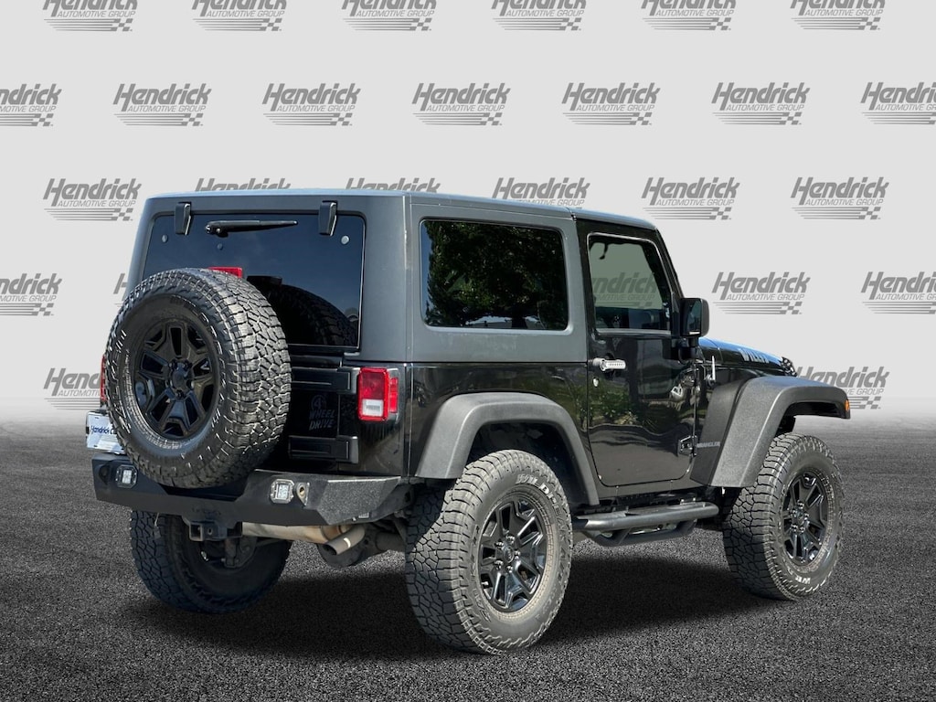 Used 2017 Jeep Wrangler Willys Wheeler SUV