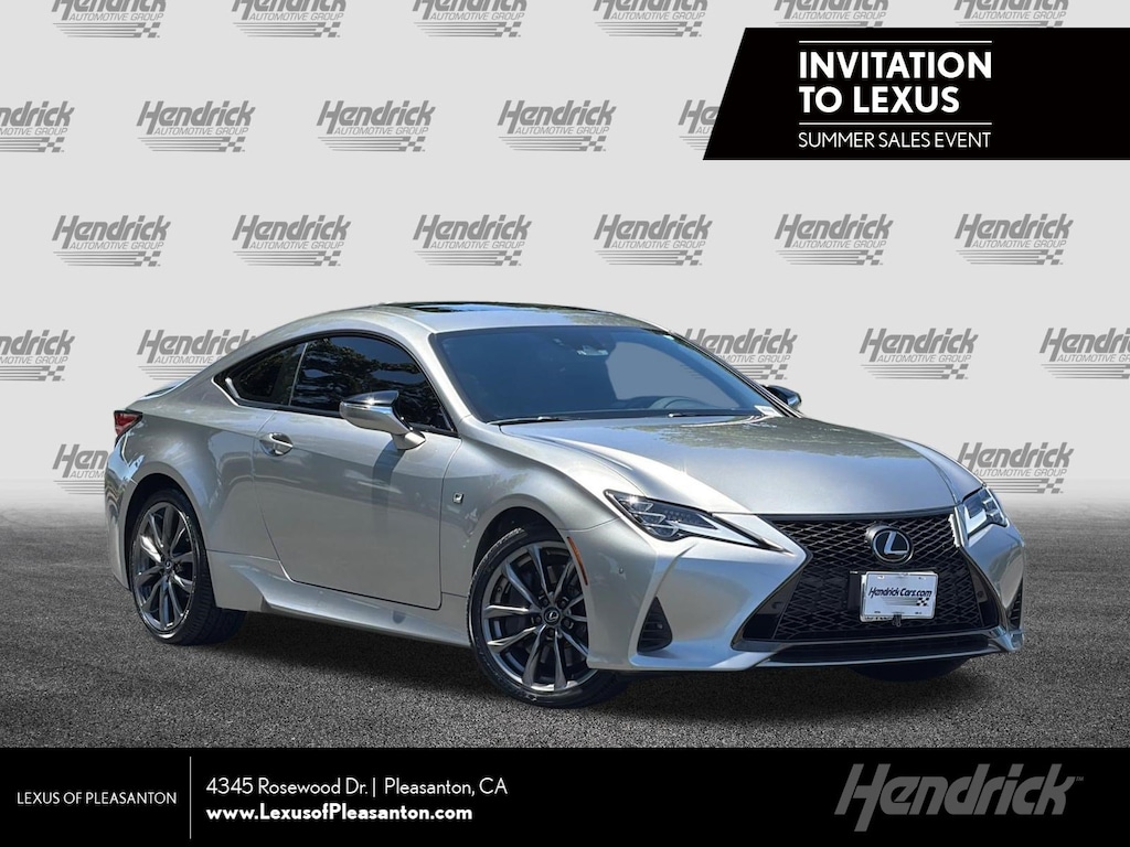 Certified 2022 Lexus RC 350 F SPORT Coupe
