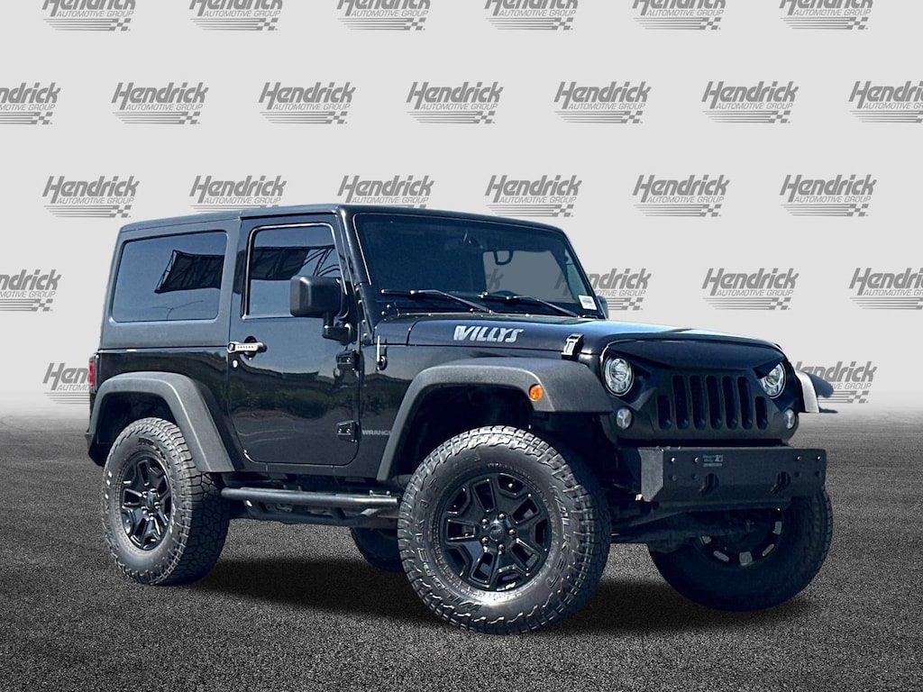 Used 2017 Jeep Wrangler Willys Wheeler SUV