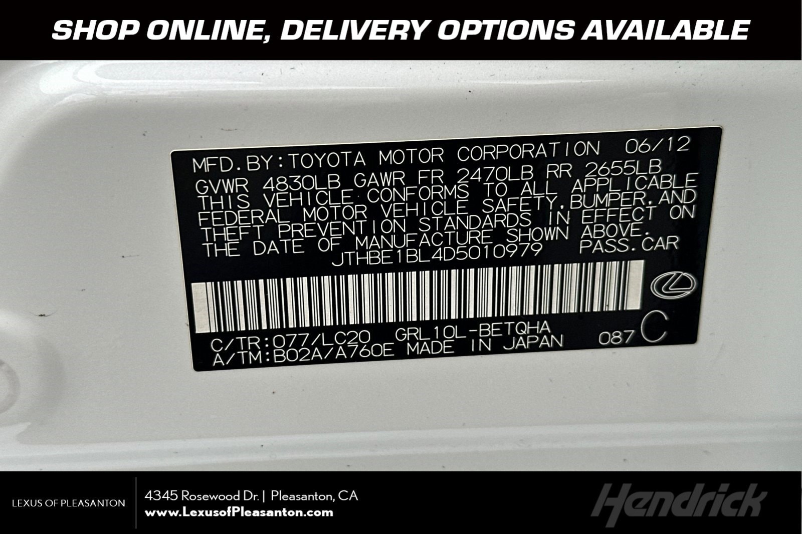 2013 Lexus GS 350's photo