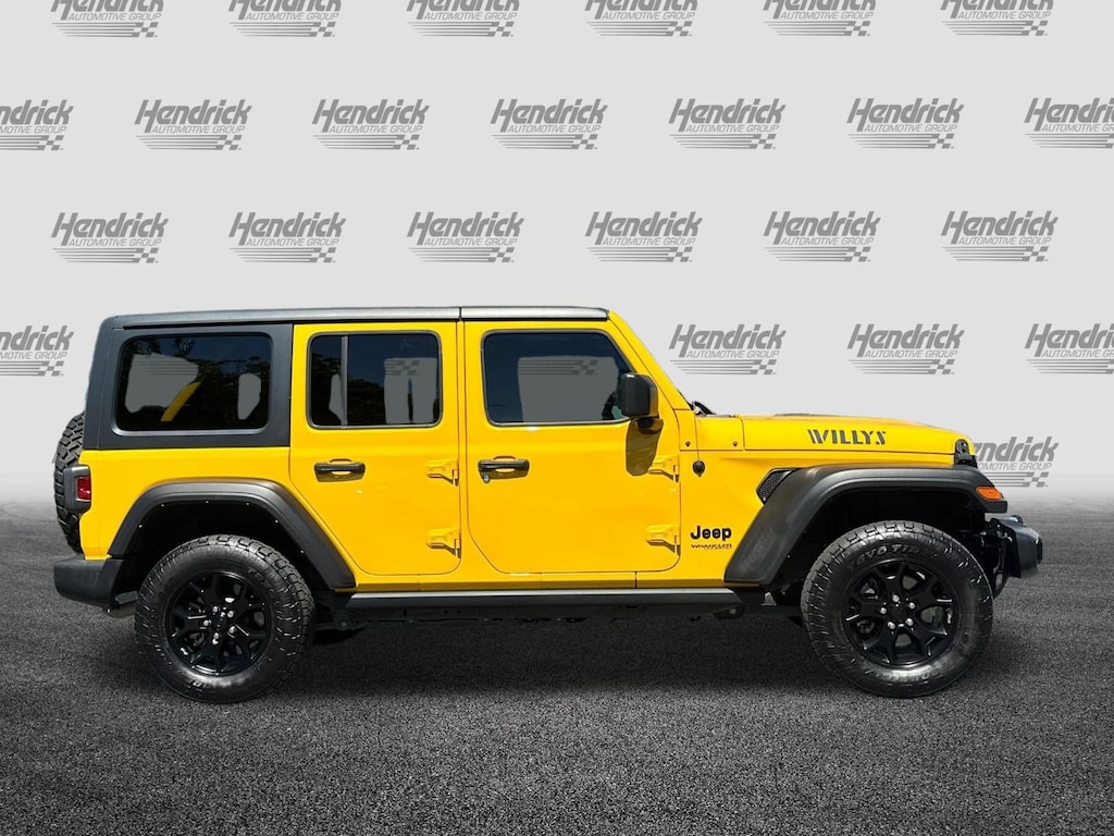 Used 2021 Jeep Wrangler Unlimited Willys SUV