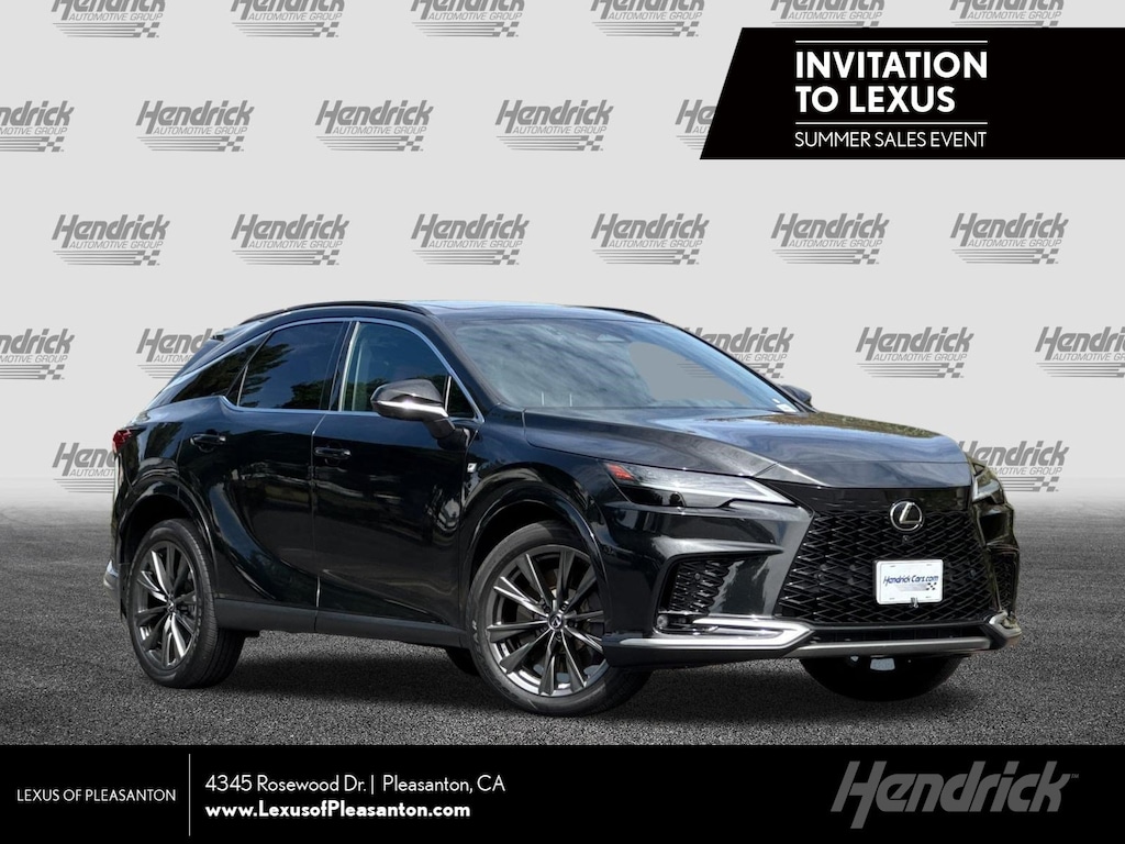 Certified 2024 Lexus RX 350 350 F SPORT Handling SUV