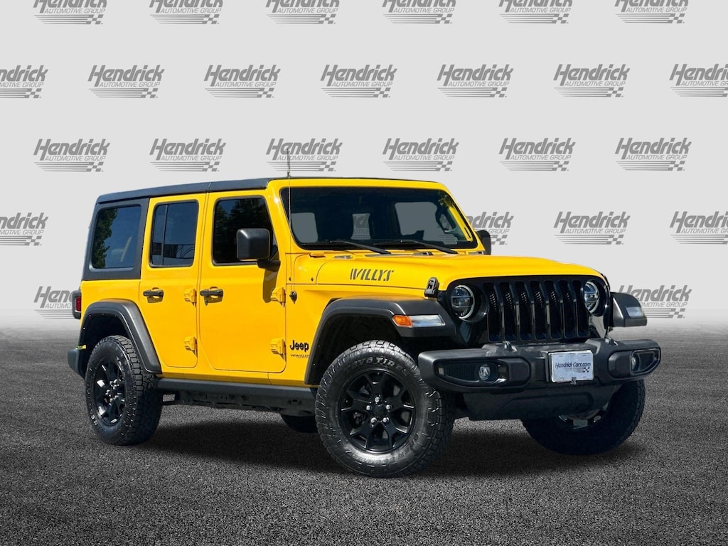 Used 2021 Jeep Wrangler Unlimited Willys SUV