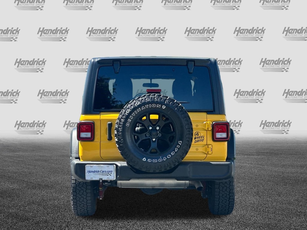 Used 2021 Jeep Wrangler Unlimited Willys SUV
