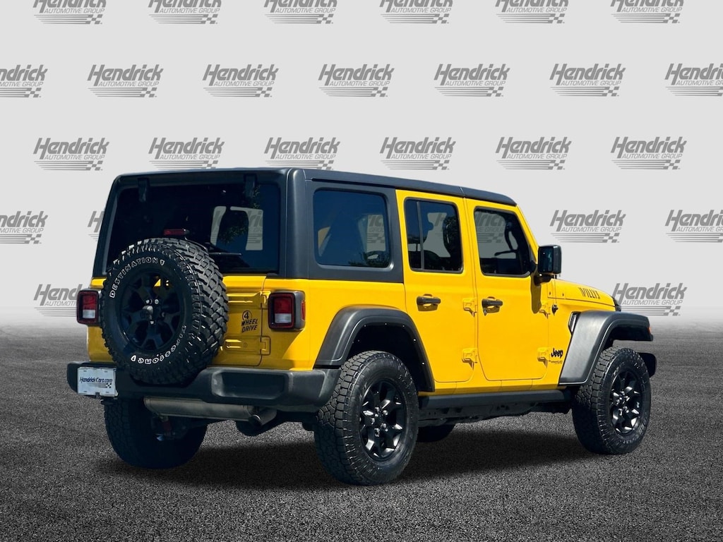 Used 2021 Jeep Wrangler Unlimited Willys SUV
