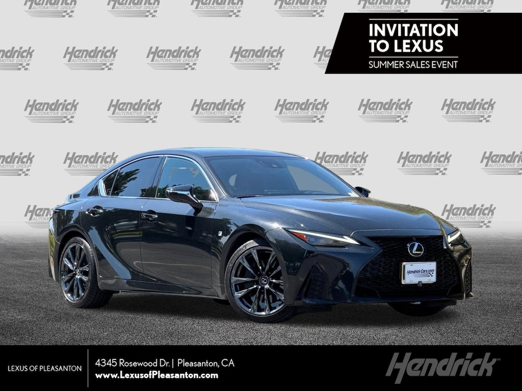 Certified 2023 Lexus IS 350 350 F SPORT Sedan