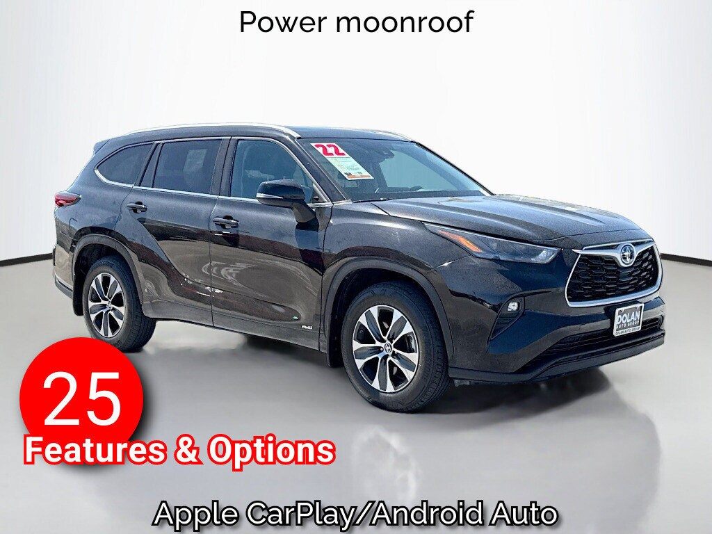 Used 2022 Toyota Highlander Hybrid XLE SUV