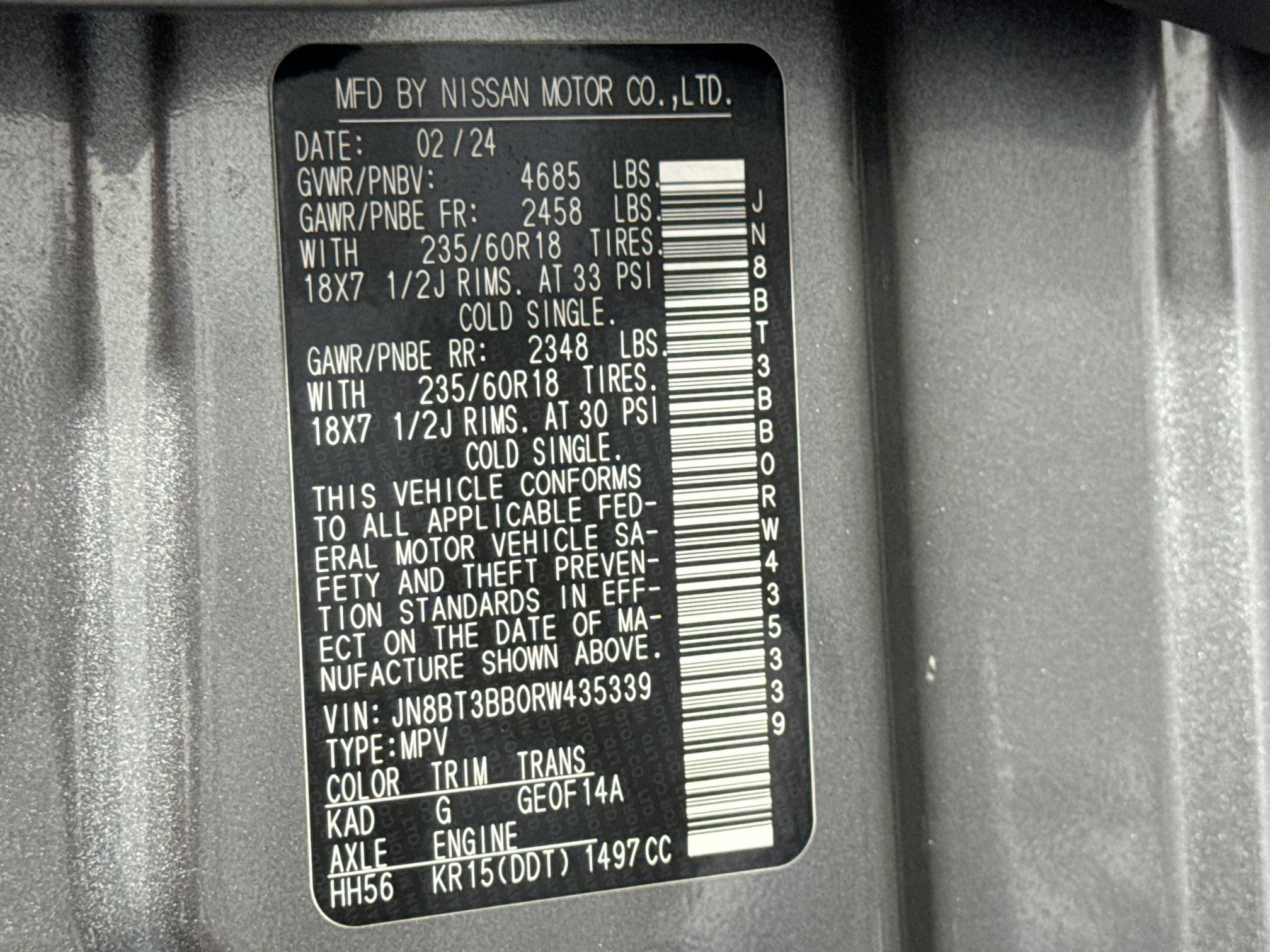 2024 Nissan Rogue SV - Photo 40