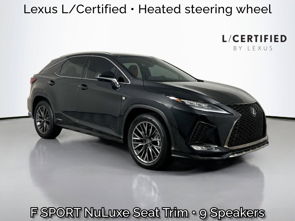 Certified 2022 Lexus RX 450h F SPORT PERFORMANCE AWD SUV