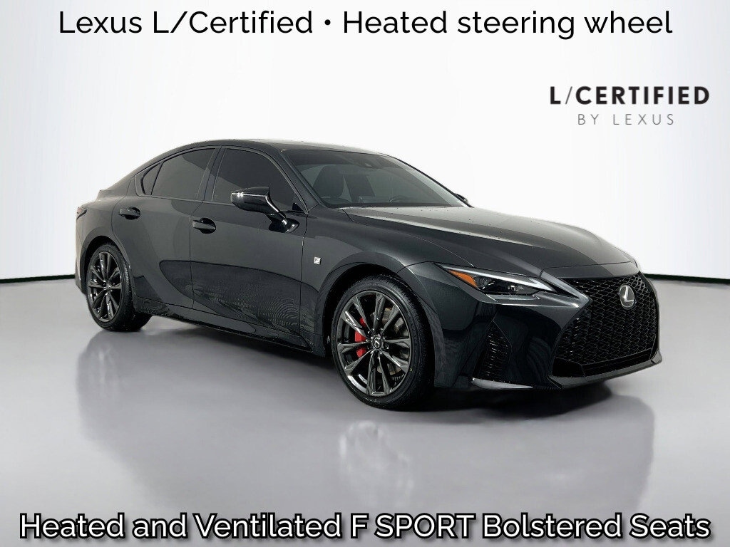 Certified 2025 Lexus IS IS 350 F SPORT Sedan