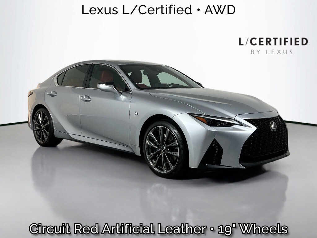 Certified 2024 Lexus IS 350 F SPORT AWD Sedan