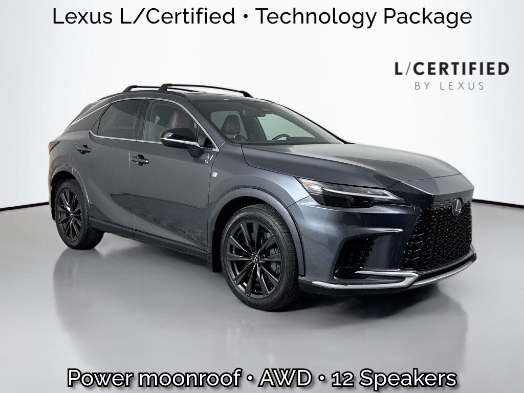 Certified 2024 Lexus RX 350 F SPORT HANDLING AWD SUV
