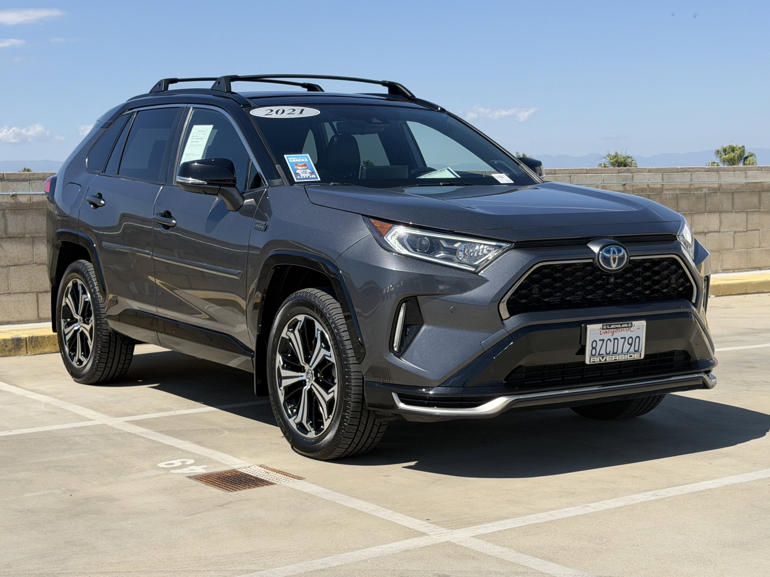 Used 2021 Toyota RAV4 XSE with VIN JTMFB3FV3MD065495 for sale in Riverside, CA