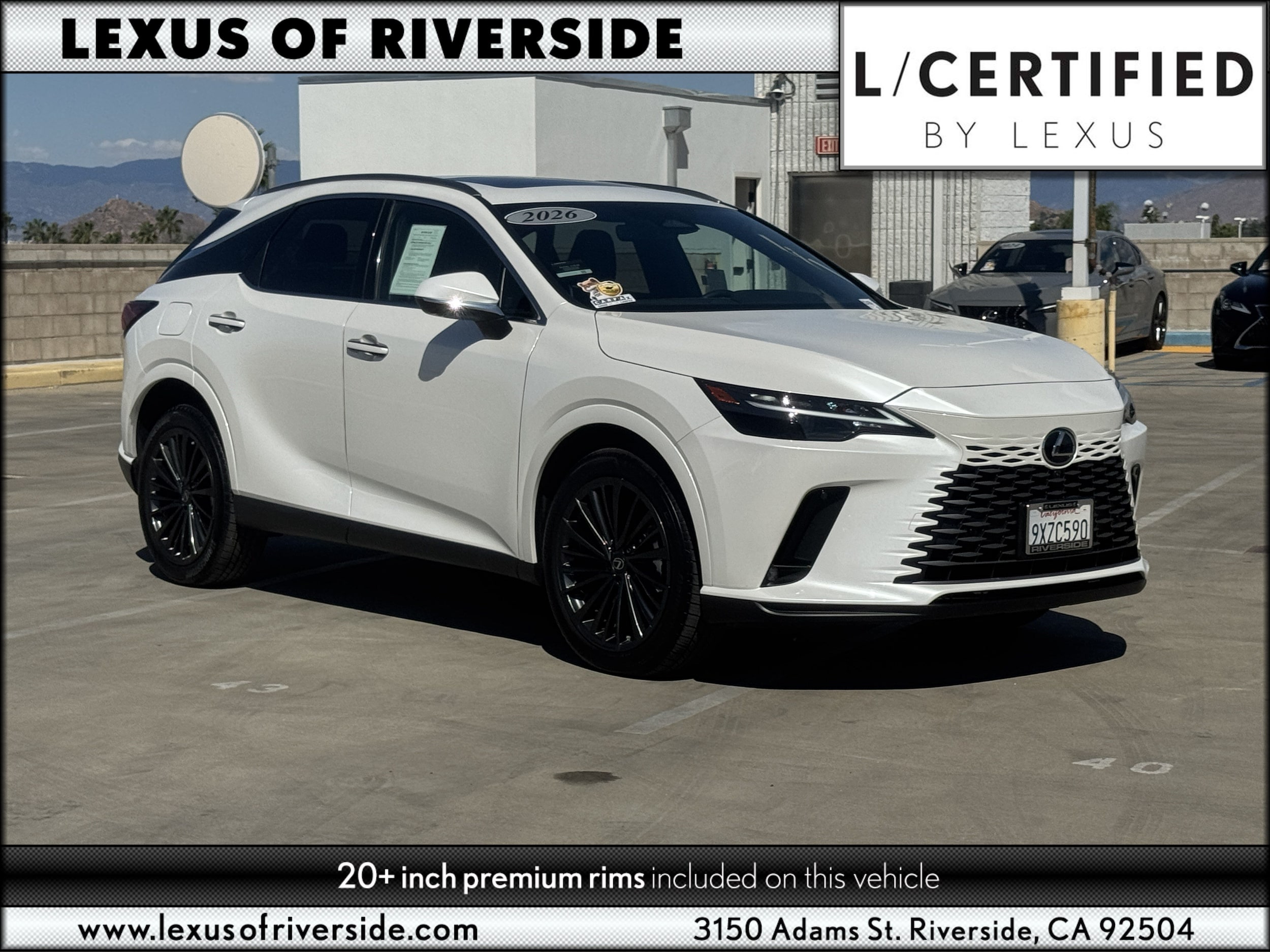 2026 Lexus RX PHEV 450h+