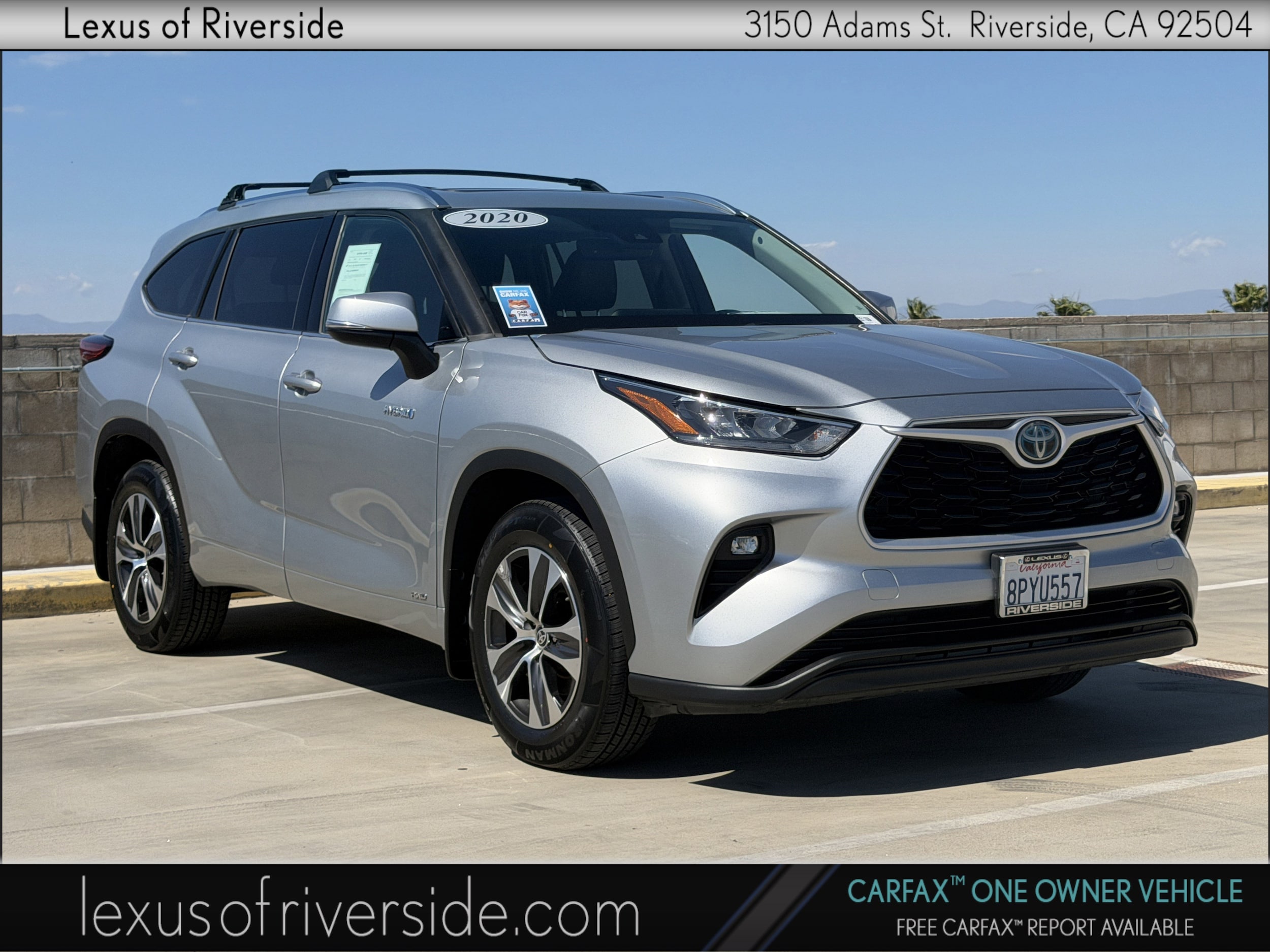 2020 Toyota Highlander Hybrid XLE photo 1