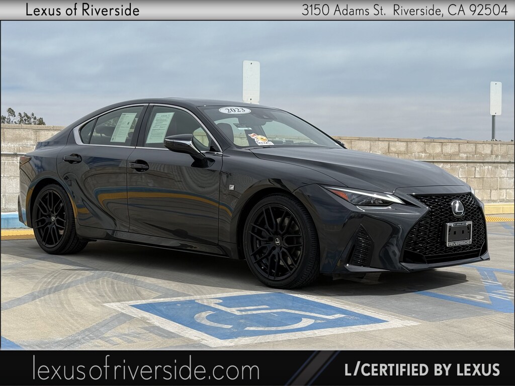 Certified 2023 Lexus IS 350 F SPORT Sedan