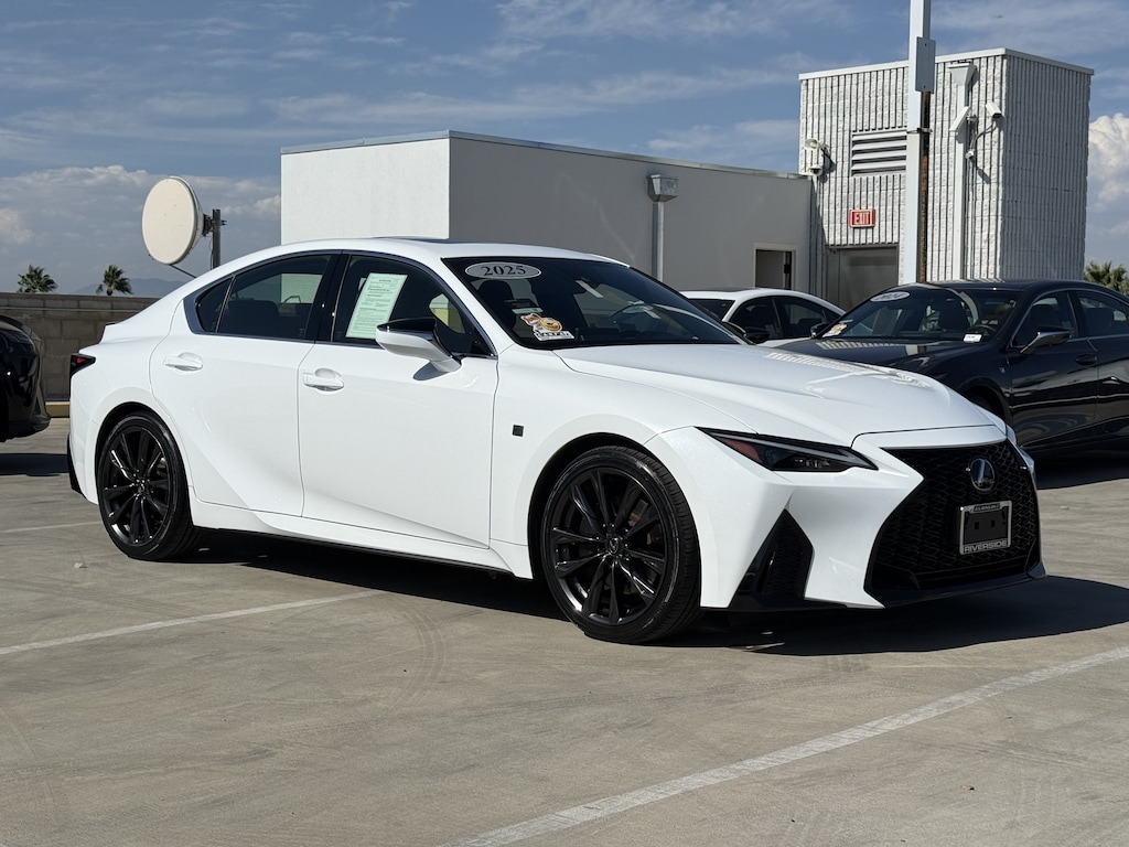 Certified 2025 Lexus IS 350 F SPORT Design Sedan
