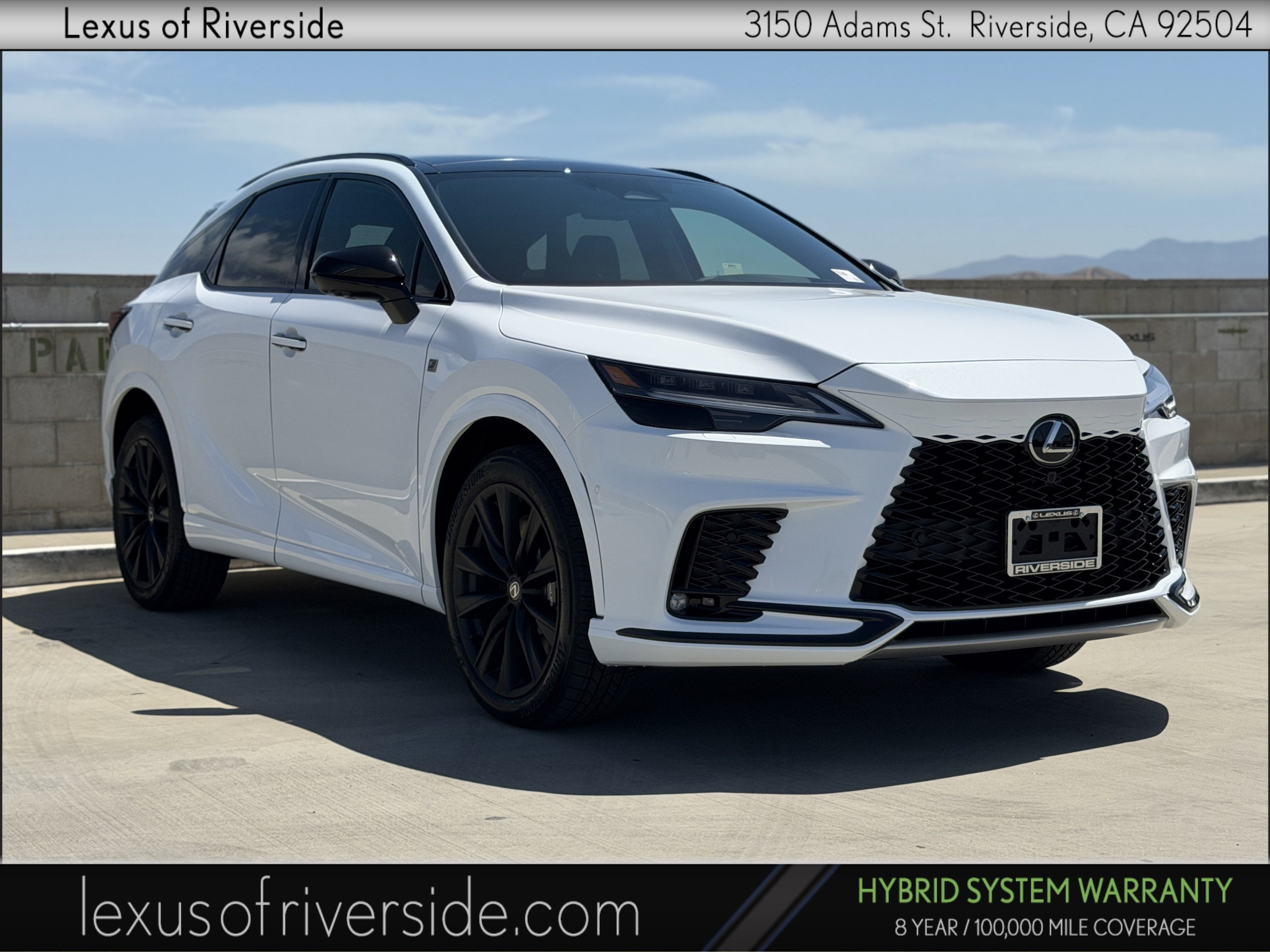 2026 Lexus RX 350h 500h F SPORT Performance AWD's photo