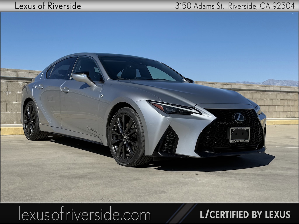 Certified 2021 Lexus IS 350 F SPORT Sedan