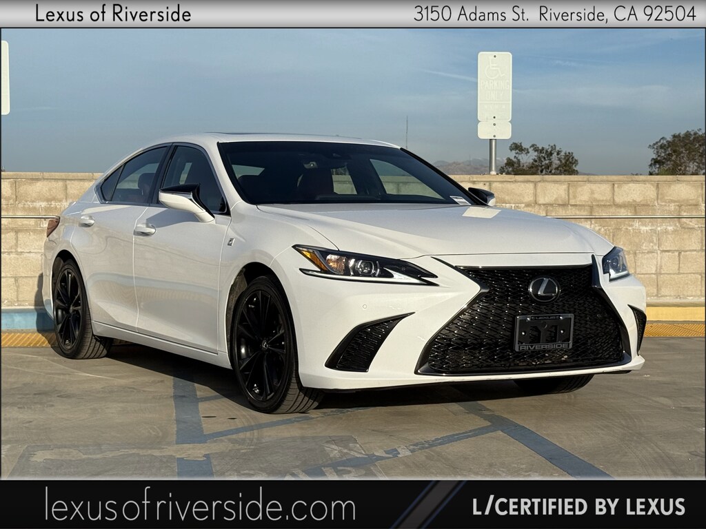 Certified 2024 Lexus ES 350 F SPORT Handling Sedan