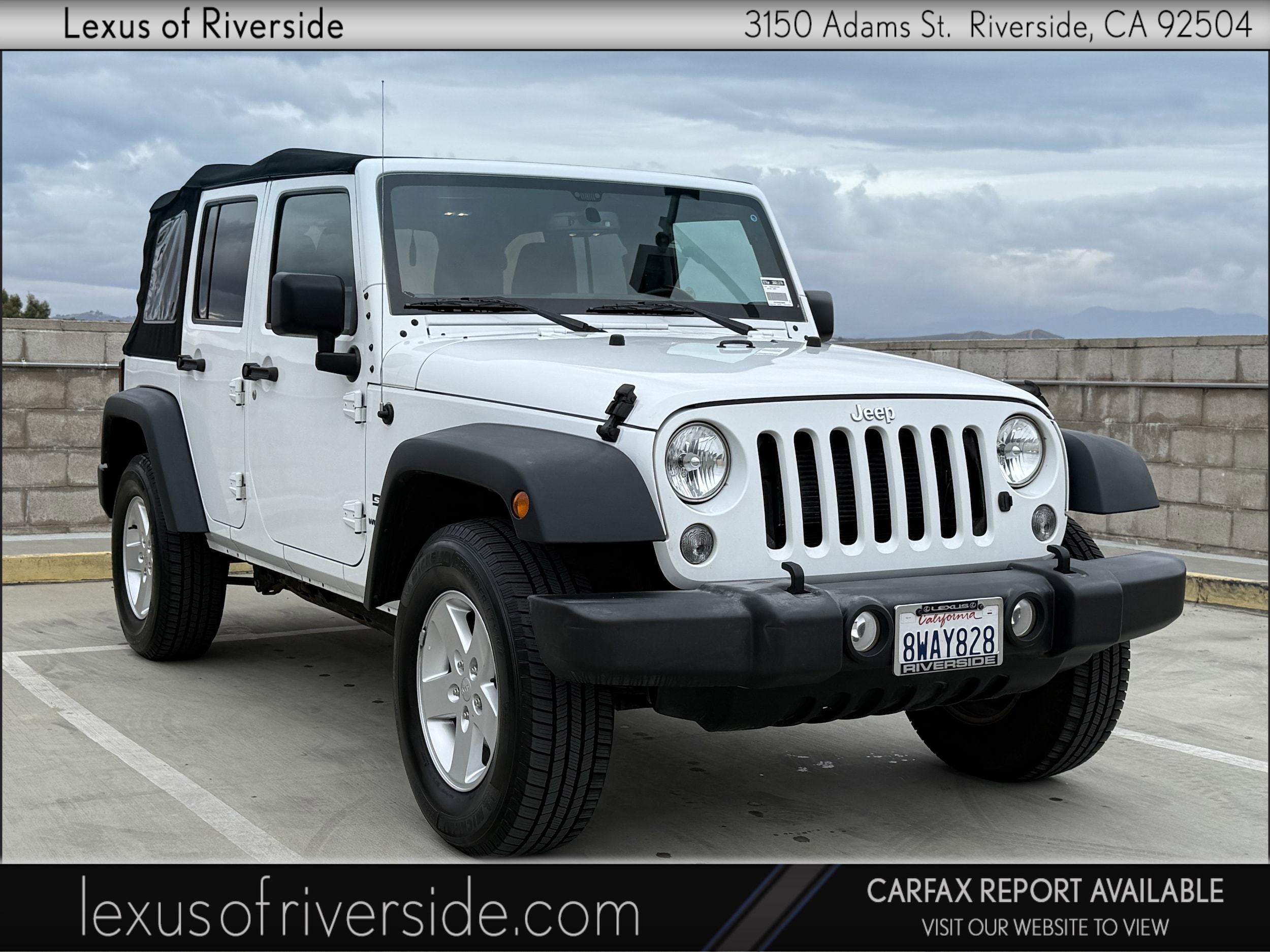 2018 Jeep Wrangler JK Unlimited Sport S