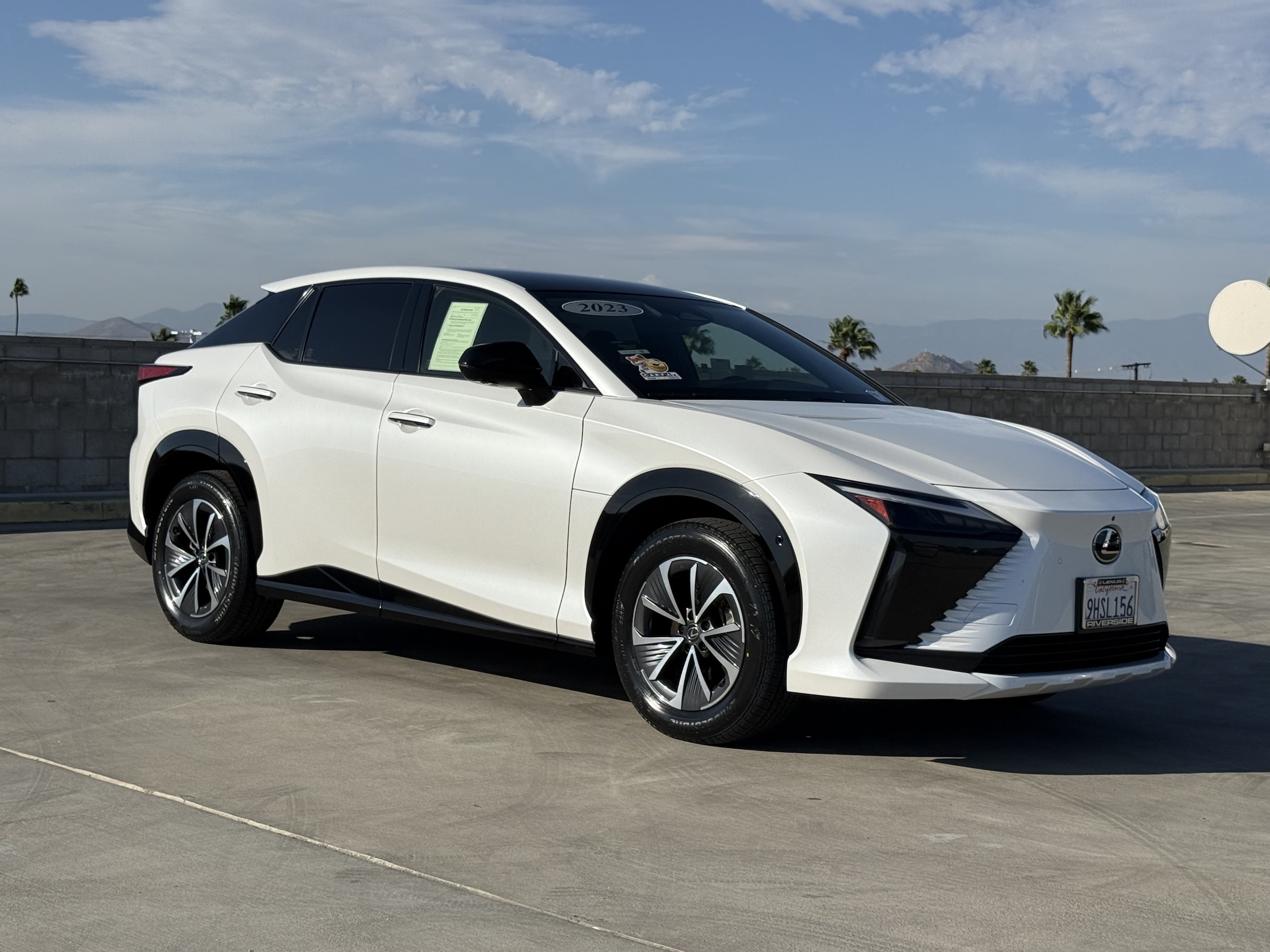 Certified 2023 Lexus RZ Premium with VIN JTJAAAAB9PA012236 for sale in Riverside, CA