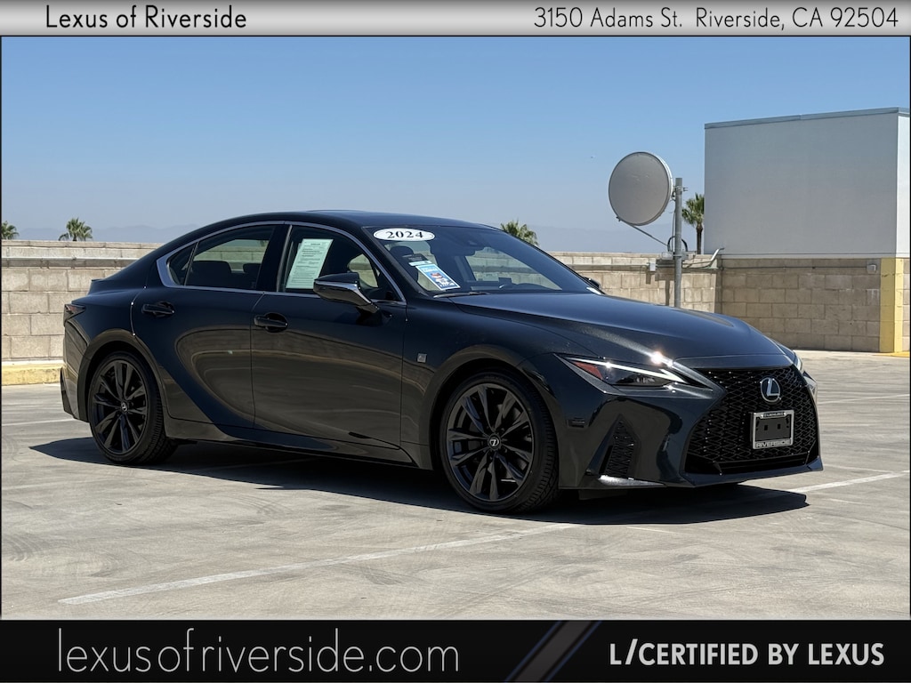 Certified 2024 Lexus IS 350 F SPORT Design Sedan