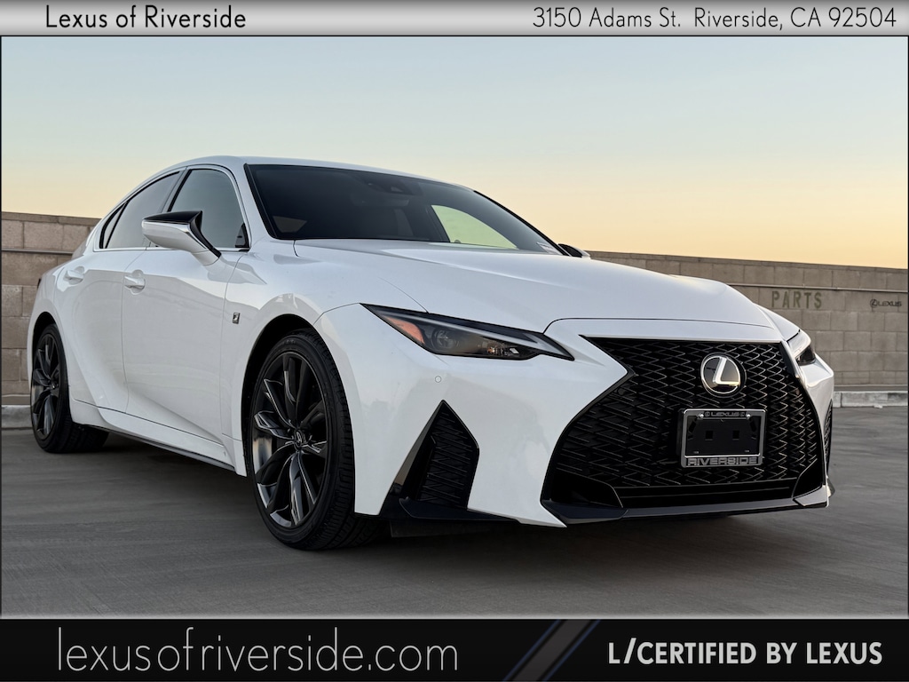 Certified 2024 Lexus IS 350 F SPORT Sedan