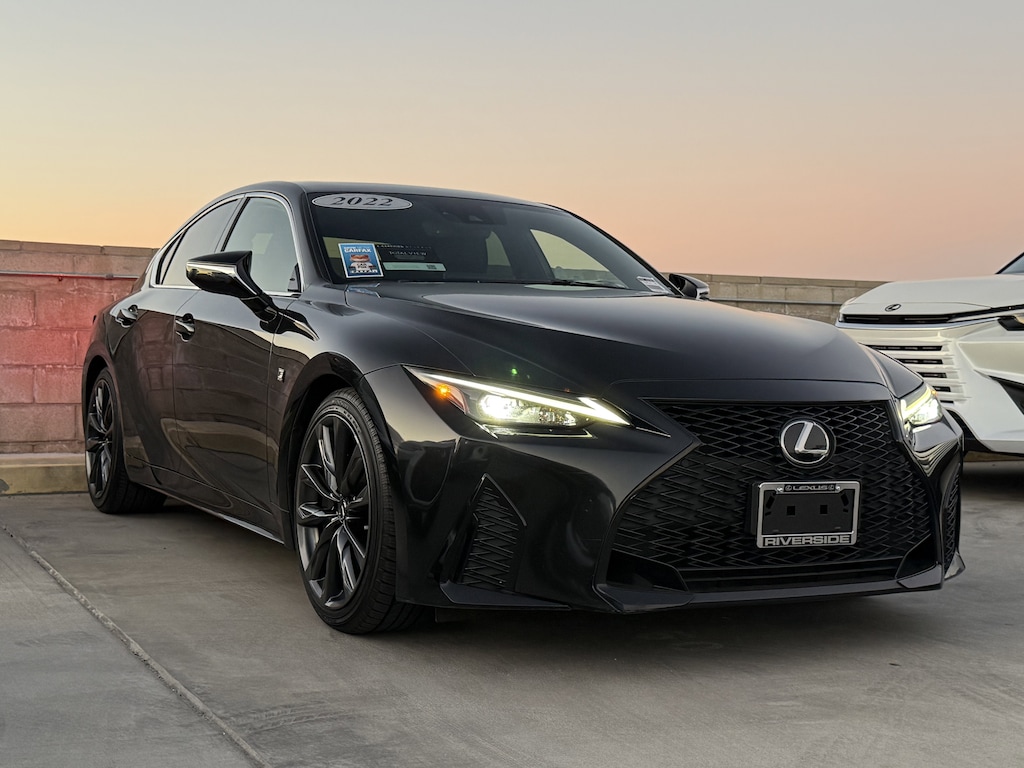 Certified 2022 Lexus IS 350 F SPORT Sedan