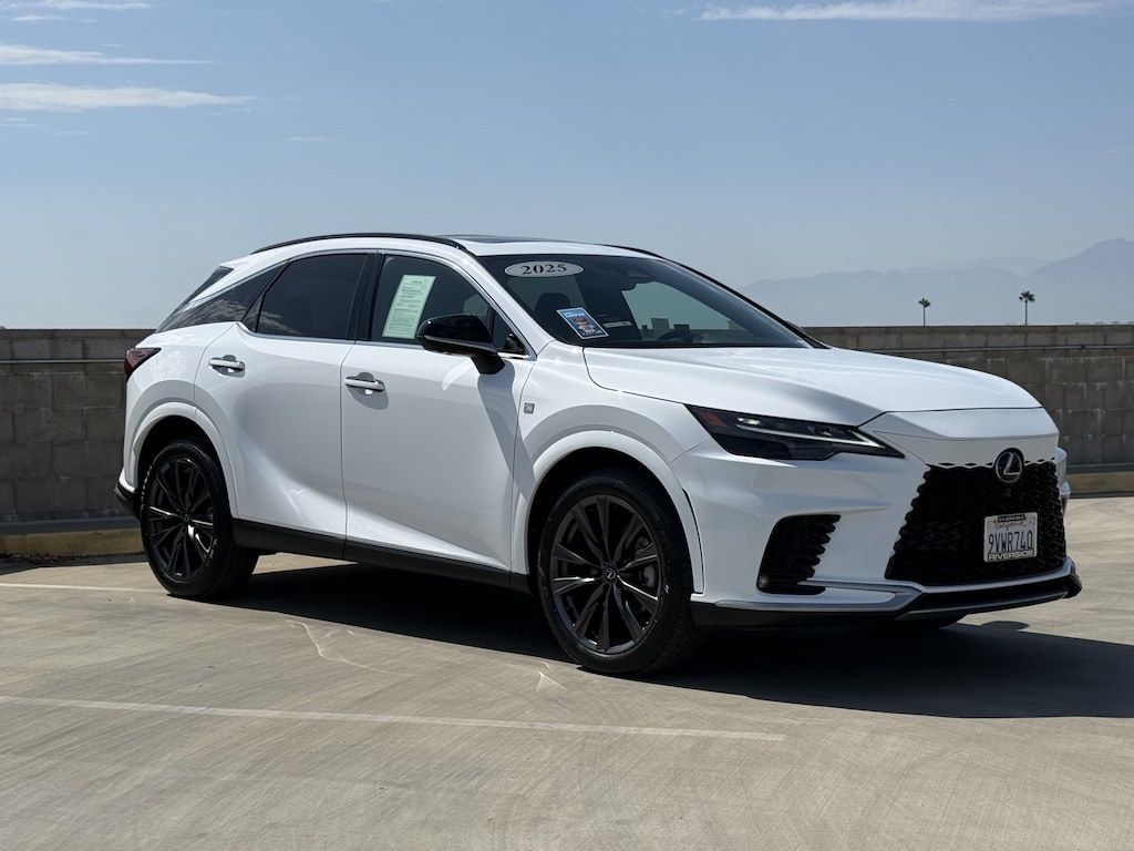 Certified 2025 Lexus RX 350 F SPORT Design SUV