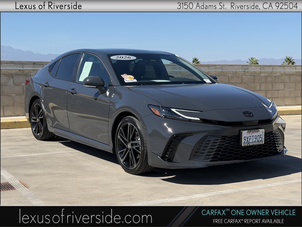 Used 2026 Toyota Camry XSE Sedan