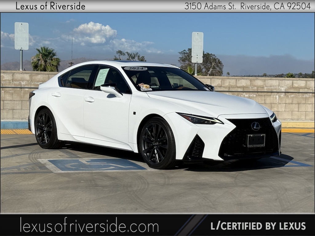 Certified 2024 Lexus IS 350 F SPORT Design Sedan