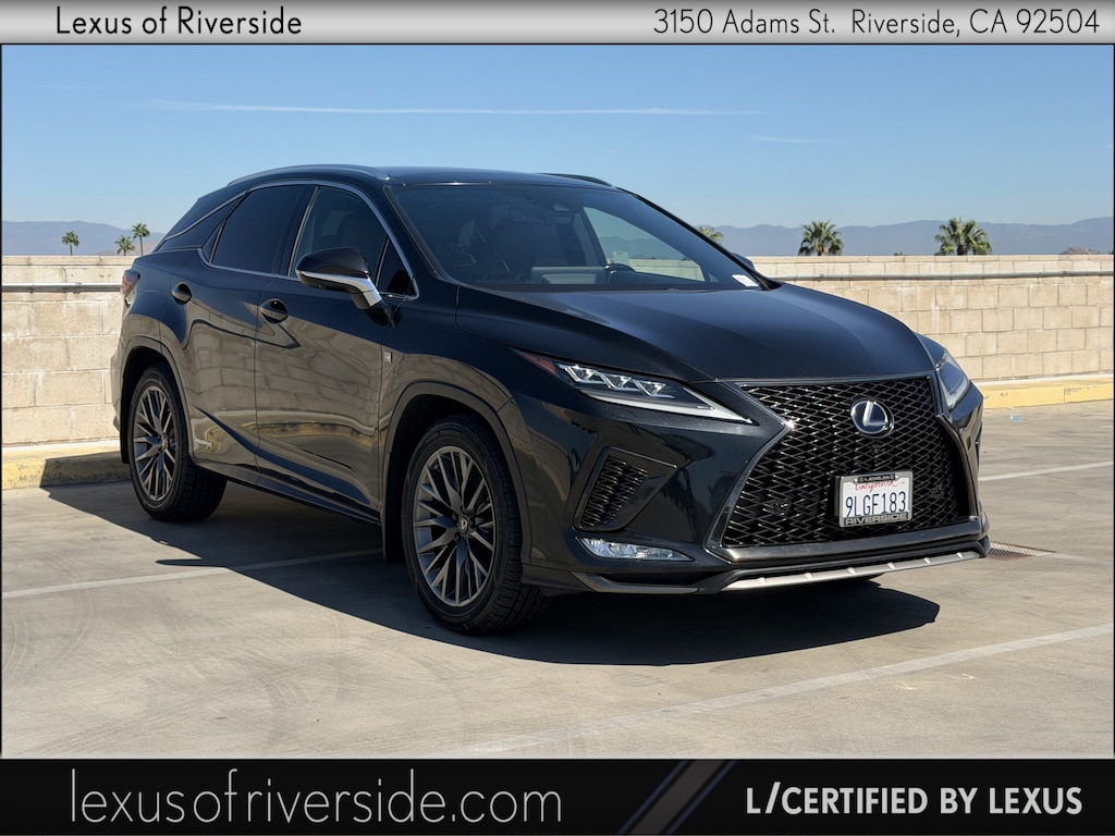 Certified 2022 Lexus RX 450h F SPORT Handling SUV