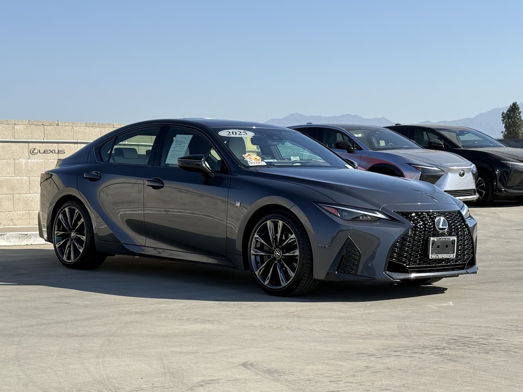 Certified 2025 Lexus IS 350 F SPORT Sedan