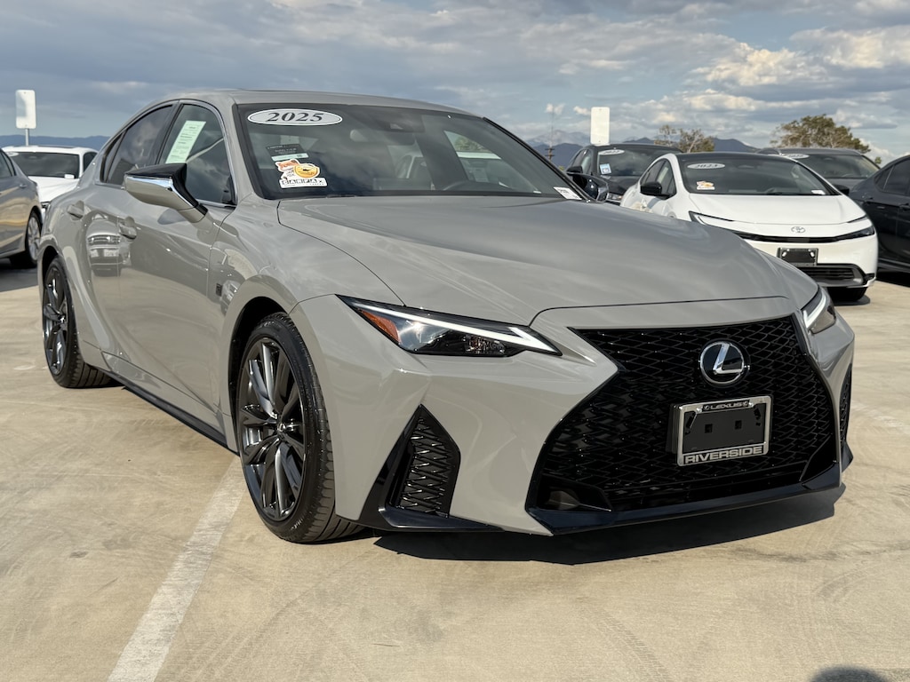 Certified 2025 Lexus IS 350 F SPORT Design Sedan