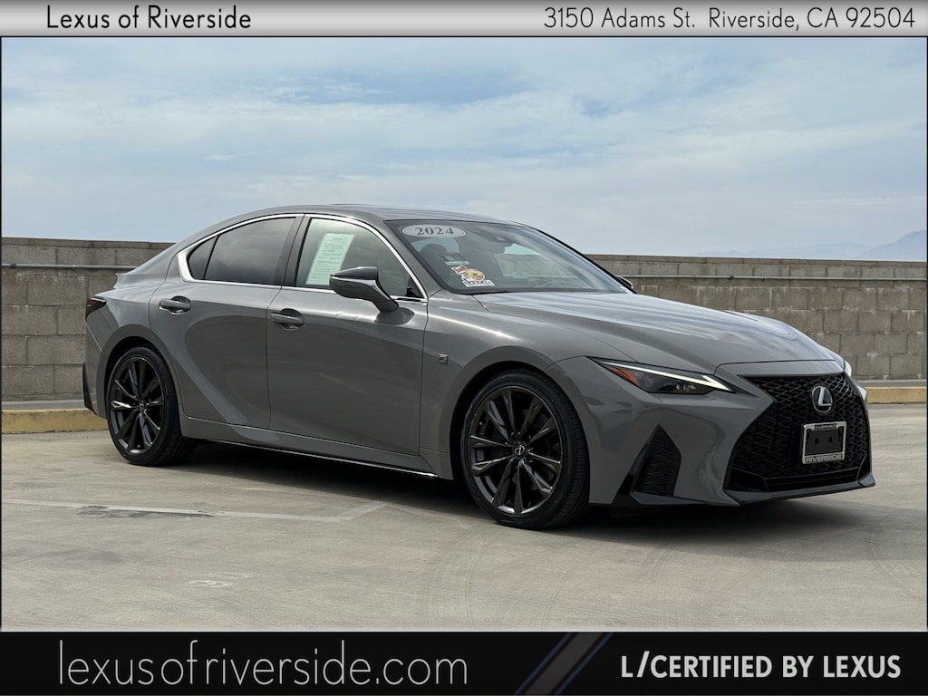 Certified 2024 Lexus IS 350 F SPORT Design Sedan