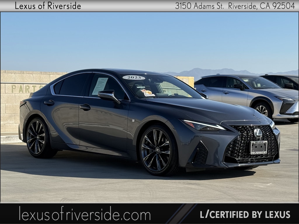 Certified 2023 Lexus IS 350 F SPORT Sedan