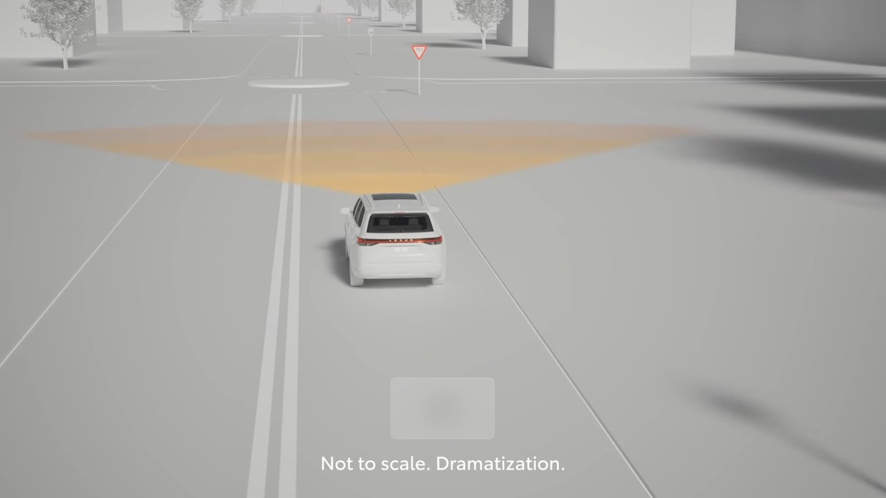 The safety features in the lexus is.
