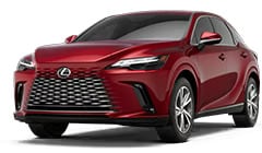 red 2025 lexus RX