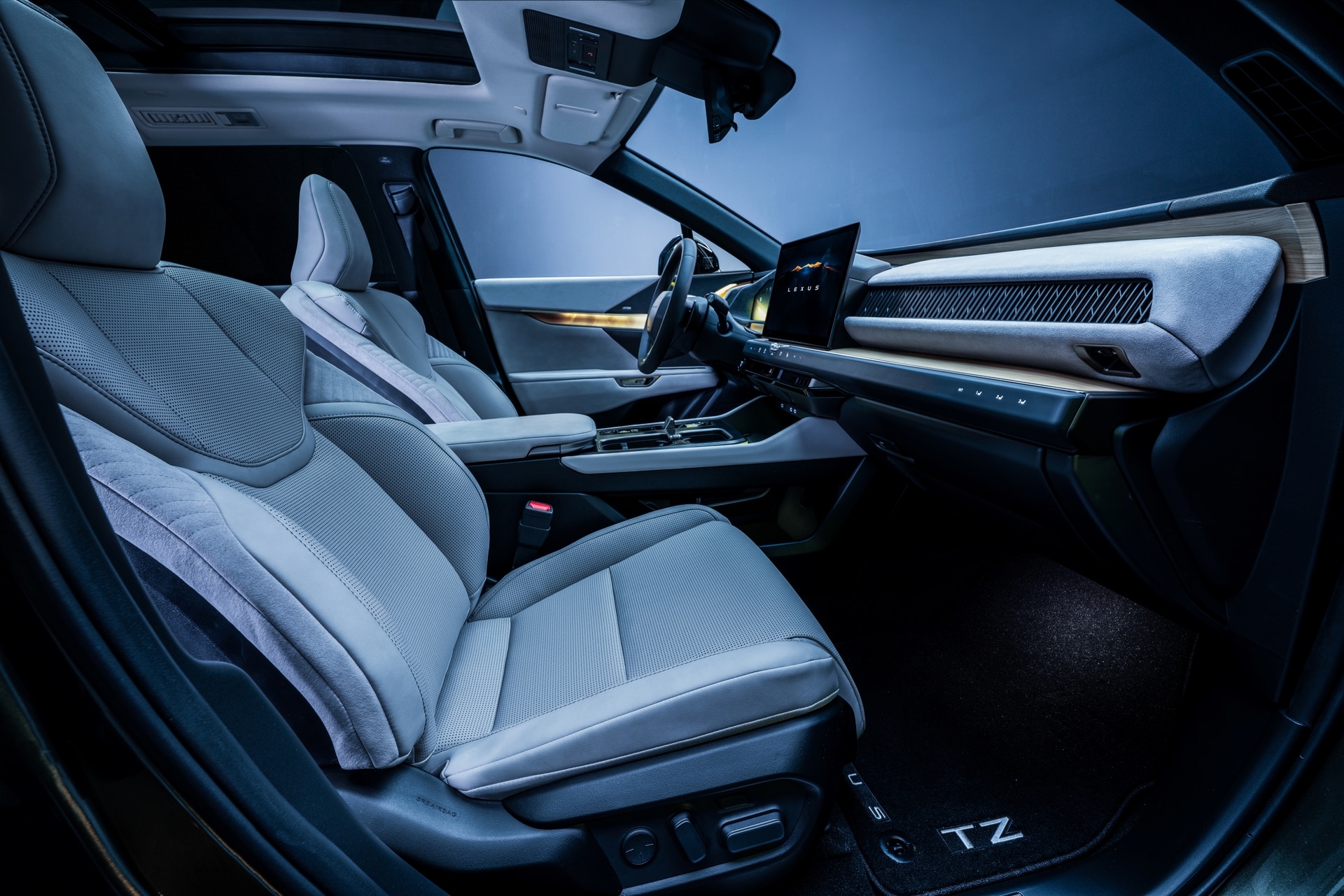2027 Lexus TZ interior space and cargo comparison