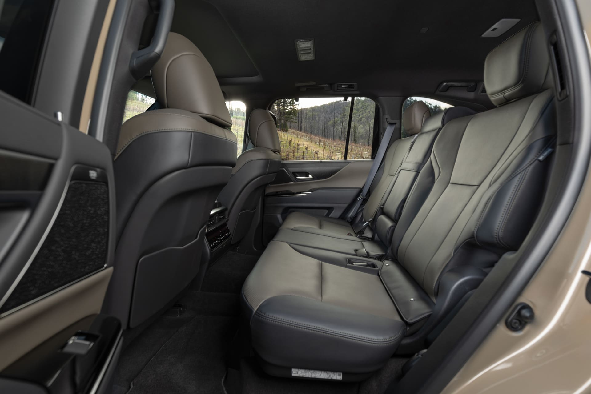 2027 Lexus LX interior comfort and cargo