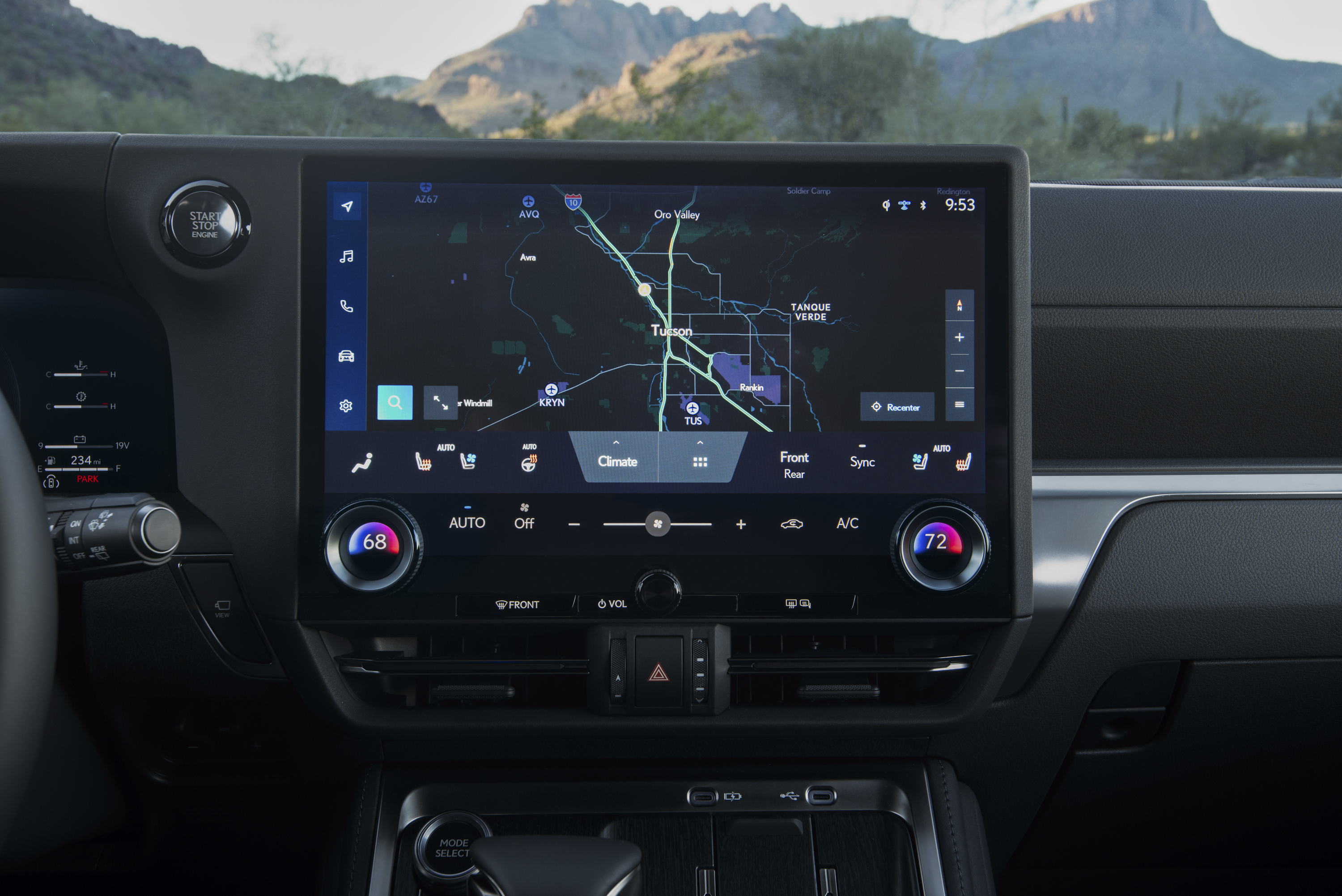 2027 Lexus GX technology and infotainment